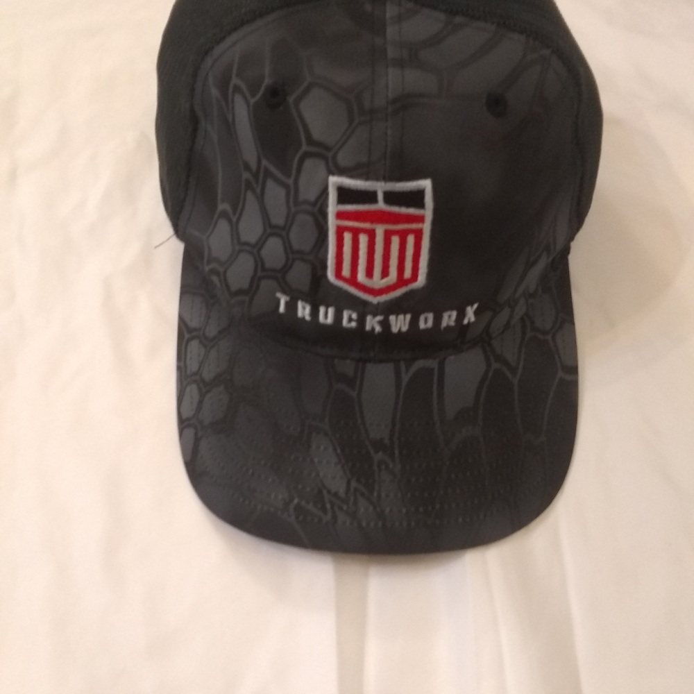TruckWorx Black Logo Baseball Cap